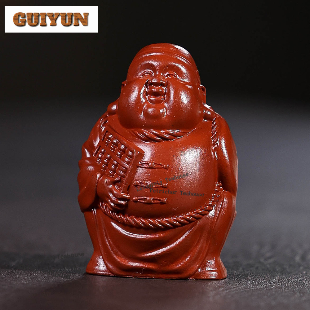 Vintage Collectibles Toys - Yixing Purple Clay God Of Wealth