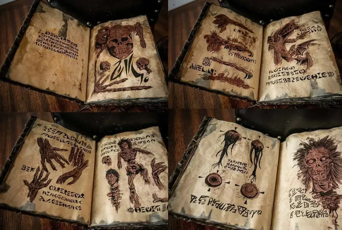 Vintage Necronomicon - Dark Ma - đánh giá và giá Vintage Collectible Books