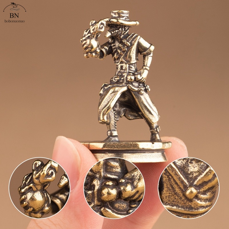 solid Brass Dance Cowboy Figur - đánh giá và giá Vintage Collectibles Toys