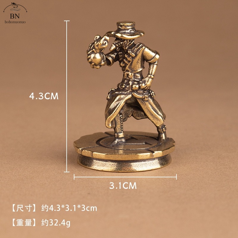 solid Brass Dance Cowboy Figur - đánh giá và giá Vintage Collectibles Toys