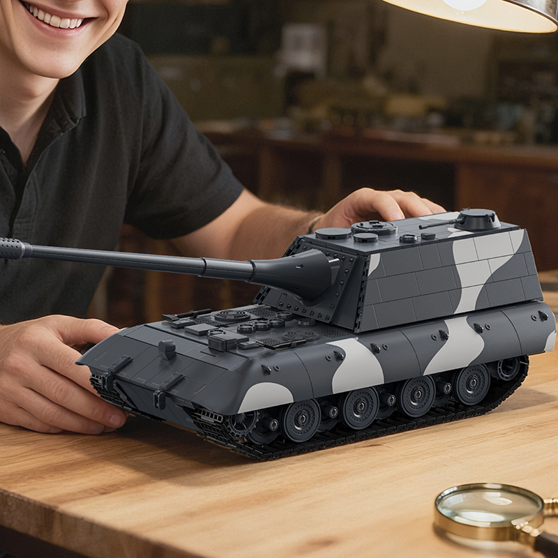 1836pcs MOC adult E-100 Tank D - đánh giá và giá Vintage Collectibles Toys