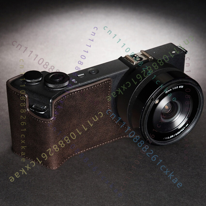 Handmade Genuine Leather Half  - đánh giá và giá Camera Leather Case