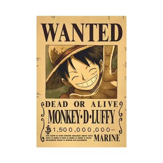 Anime One Piece Bounty Wanted  - đánh giá và giá Vintage Collectibles Toys